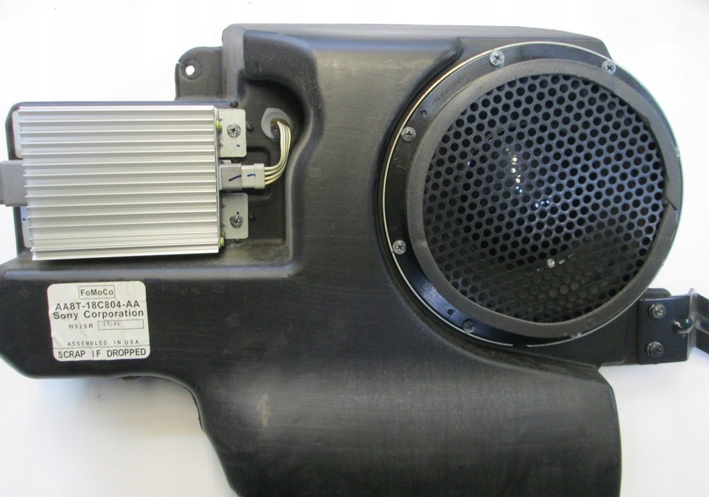 фото №9, Ford flex 08- усилитель sony сабвуфер динамик