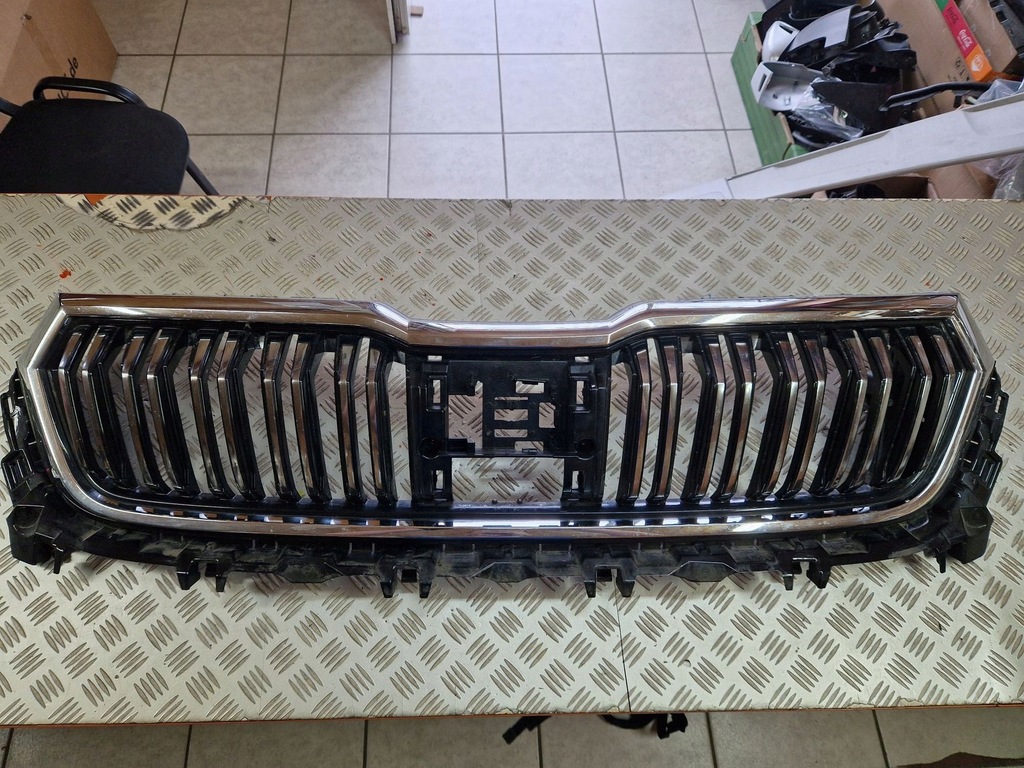 фото №1, Решётка радиатора решётка радиатора skoda kodiaq i lift 2021r-
