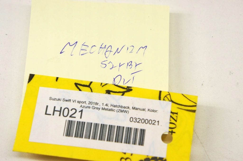 фото №5, Lh021 suzuki swift vi mk8 механізм скло лівий задня