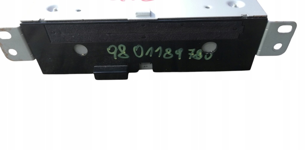 фото №2, Радио радиопроигрыватель citroen c4 ii b7 оригинальный номер 9801189780