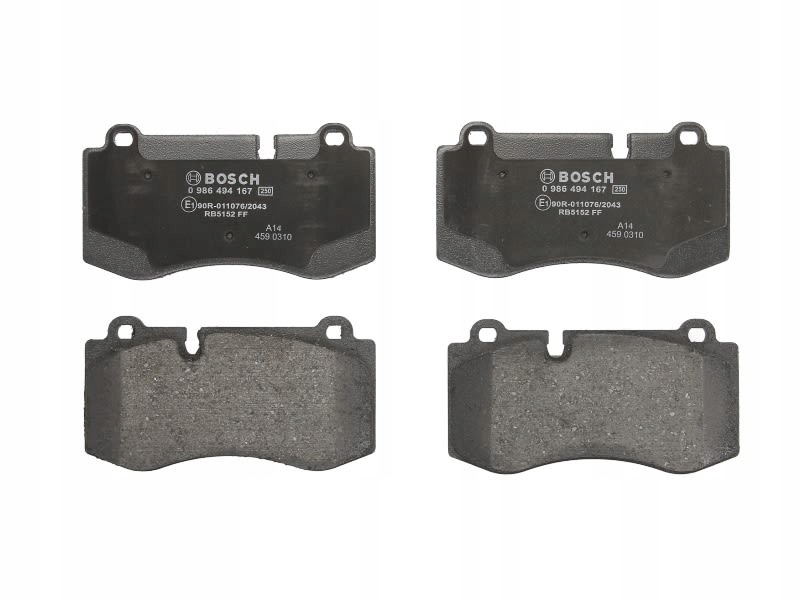 Купити Outlet - гальмівні колодки гальмівні bosch 986 494 167