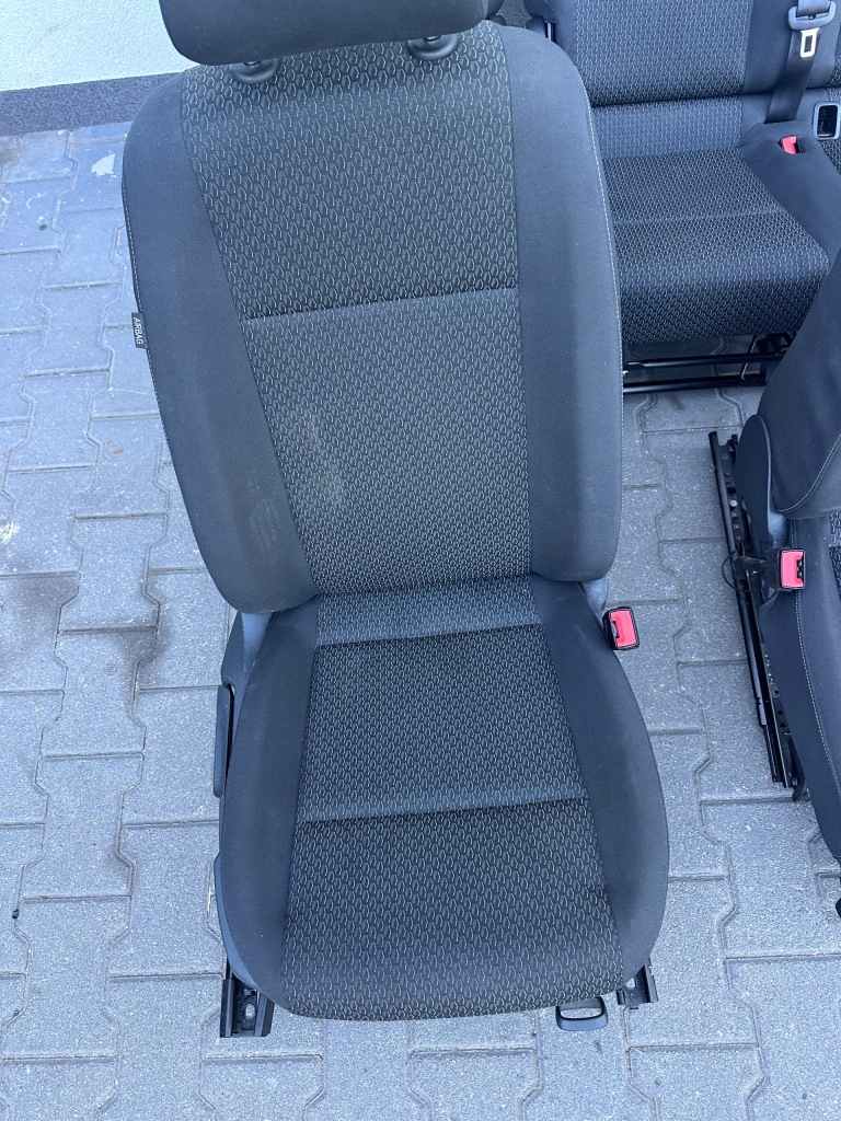 фото №4, Caddy 2k5 life сидіння комплект перед задня заднє сидіння лавка