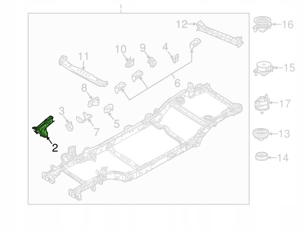 Купить Рама правый  четверть кронштейн  бампера wrangler jl 18+