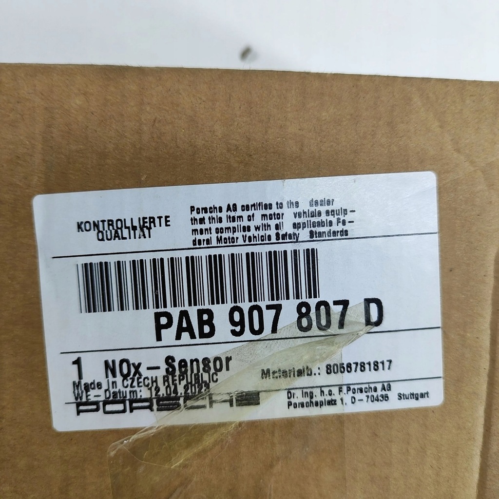 фото №11, Porsche cayenne 92a 2014 датчик лямбда-зонд