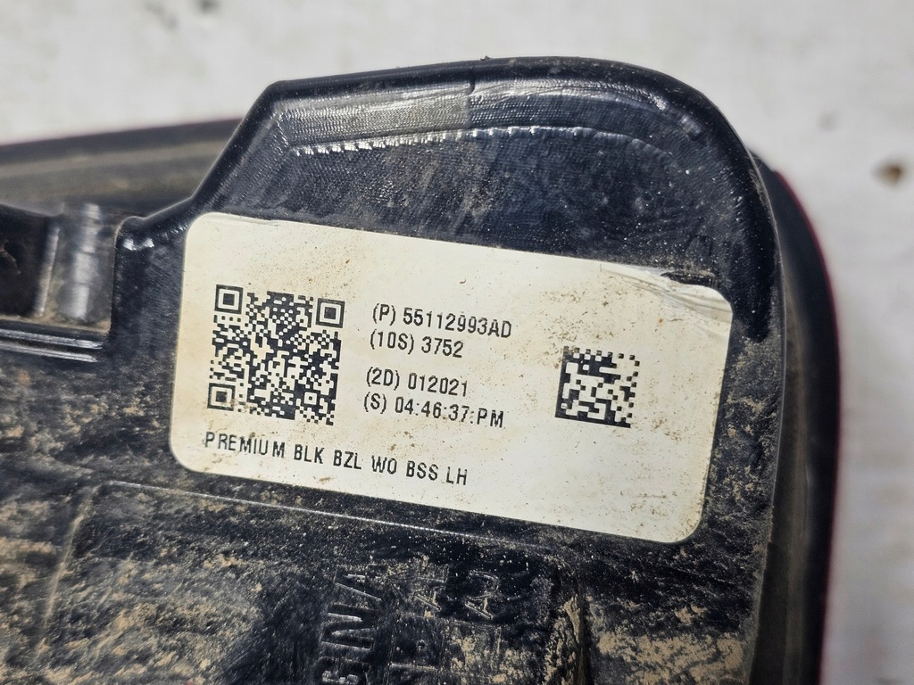 фото №10, Dodge ram v 19- лампа левый правый задняя 55112993ad 55112992ad usa