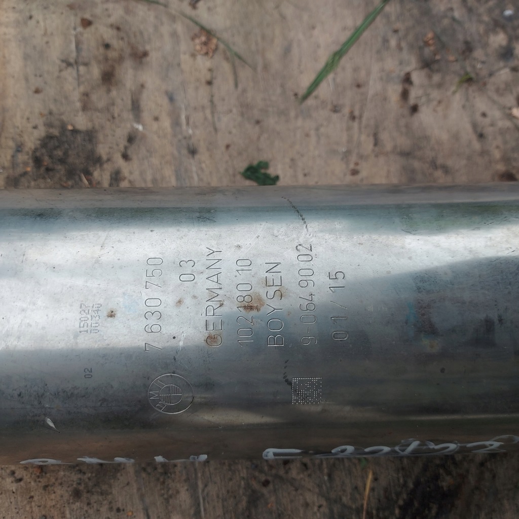 фото №4, Гасник вихлоп середній bmw f22 f23 2.0b 7630750