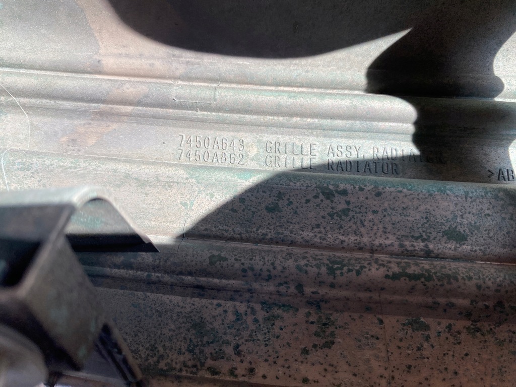 фото №11, Mitsubishi outlander iii решітка радіатора решітка радіатора радіатора 7450a643