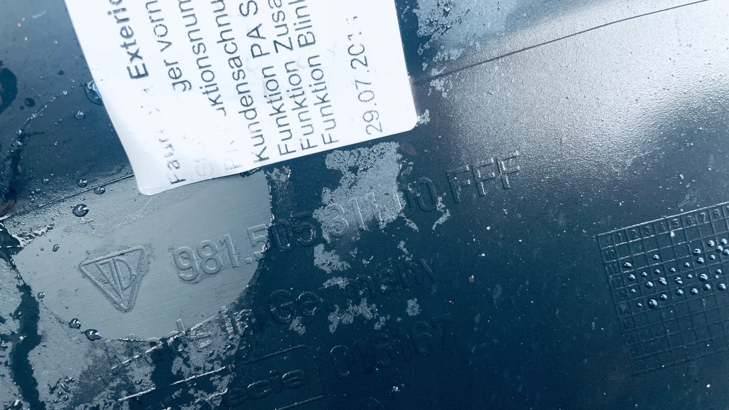 фото №10, Бампер передний перед porsche 981 cayman boxster 12-16r 98150531100