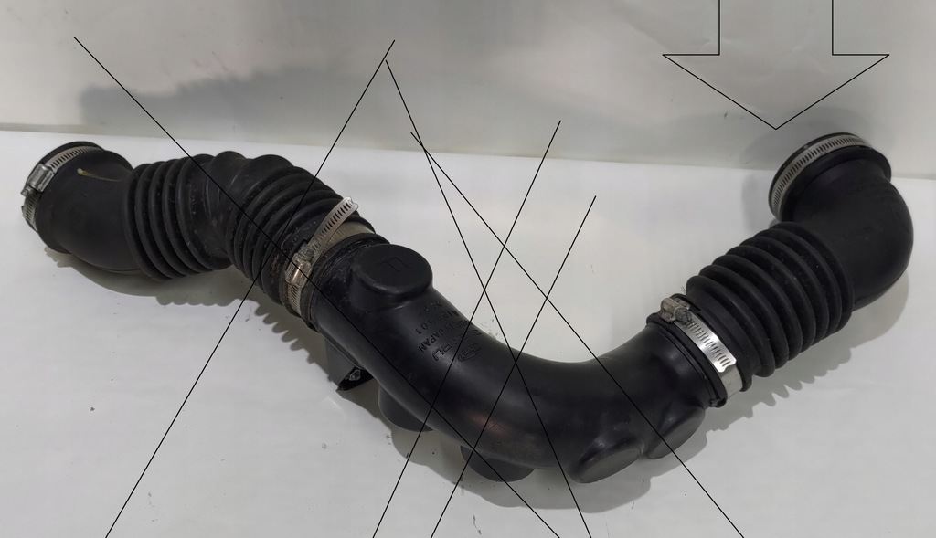 фото №1, Subaru forester xt iv 13-воздухозаборник труба воздуха