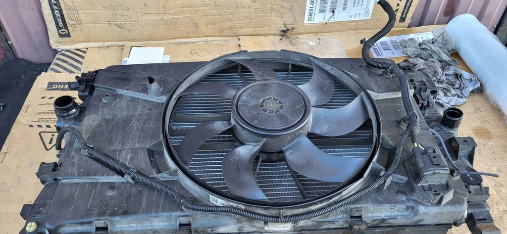 фото №4, Opel astra j комплект радіатор 1.7 cdti