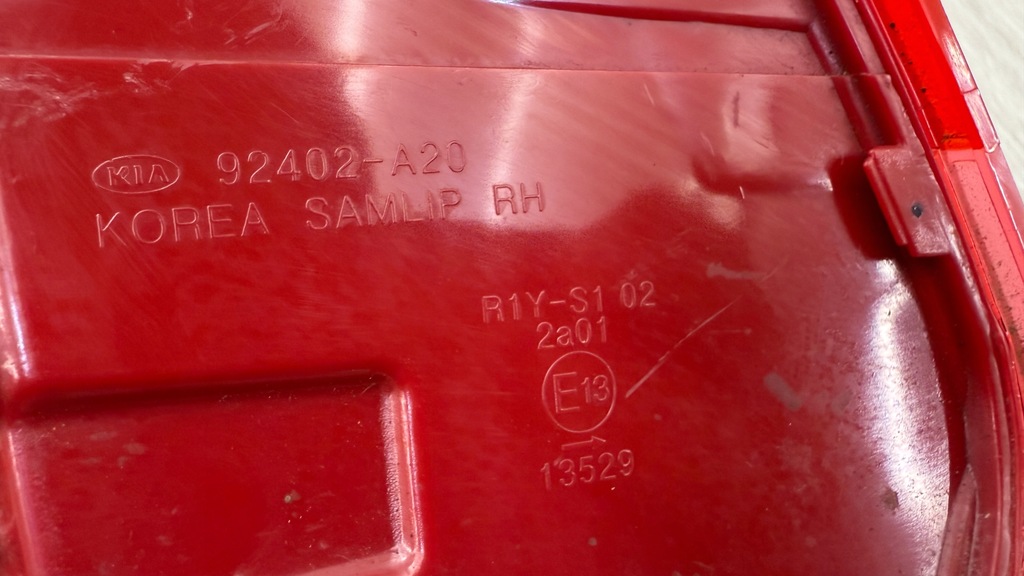 фото №6, Kia ceed 2 ii 12-17 rok hb правая лампа задняя задняя оригинал 92402-a20 e253wr