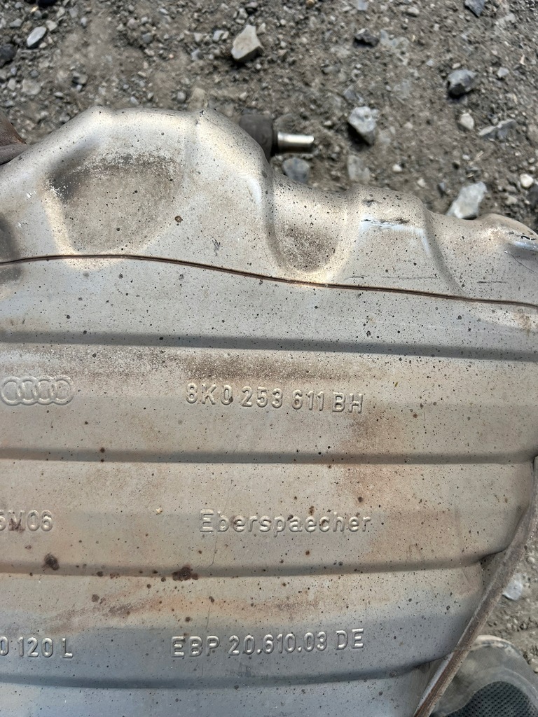 фото №8, Audi a5 8t kompletny система выпускной 2.0 tdi оригинал 8k0253611bh