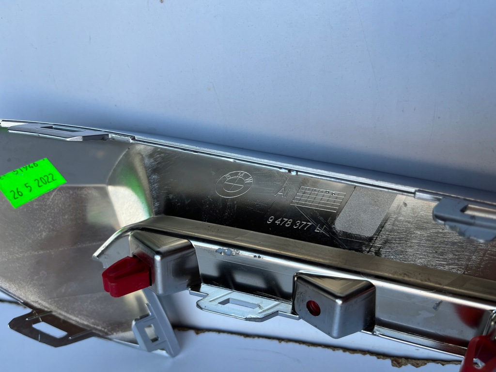 фото №8, Молдинг хром бампера правый левый задняя bmw 9478378 9478377