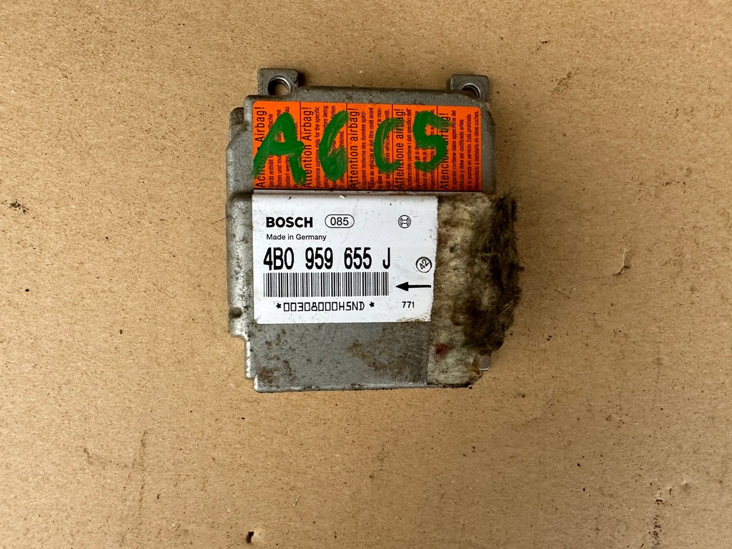 фото №1, Бортовой компьютер блок управления модуль подушка безопасности 4b0959655j