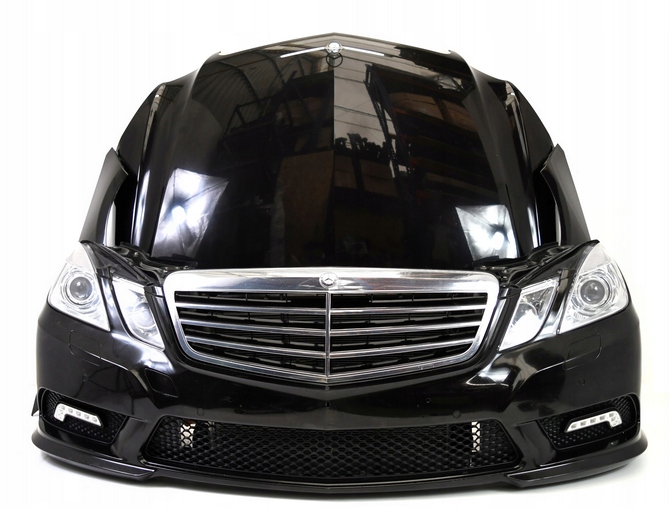 фото №12, Mercedes w212 212 amg kompletny перед капот крила pas радіатор лампи