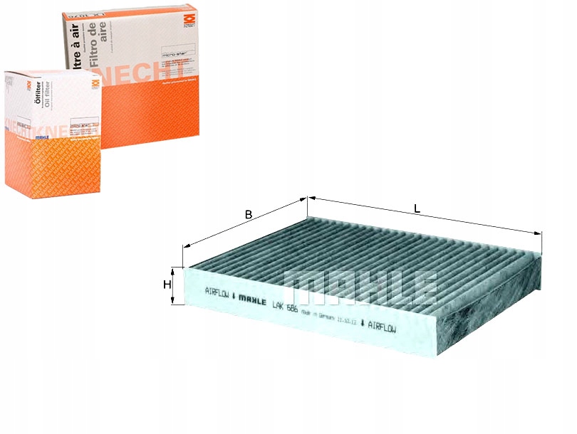 Купити Knecht фільтр кабіни з вугіллям активованим fiat talento