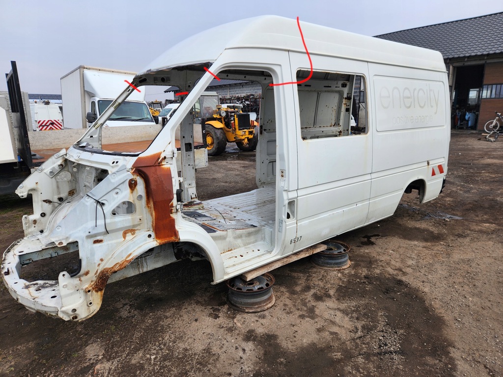 фото №12, Czapka h2 крыша nad кабина volkswagen lt mercedes sprinter 95-06 перед