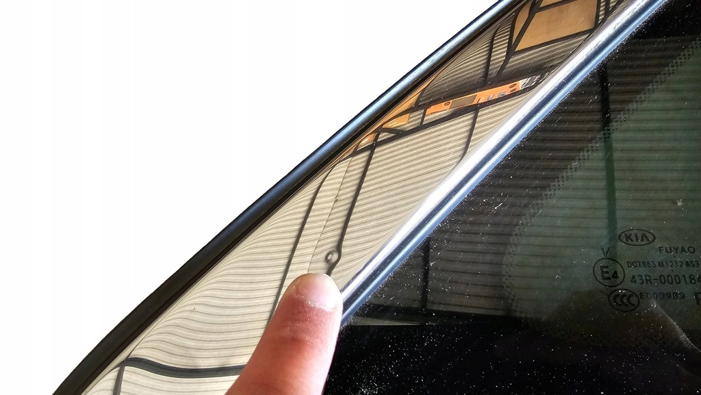 фото №12, Стекло крыла кузовная правая задняя kia niro 87820-g5000 43r-000184 oryg