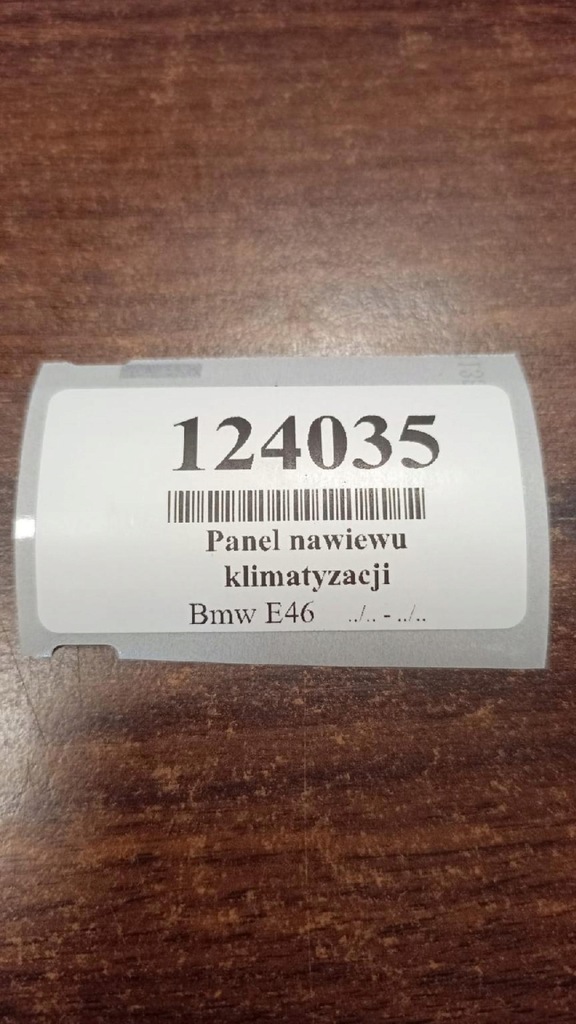 фото №11, Bmw e46 панель обдув кондиціонера 64116919785