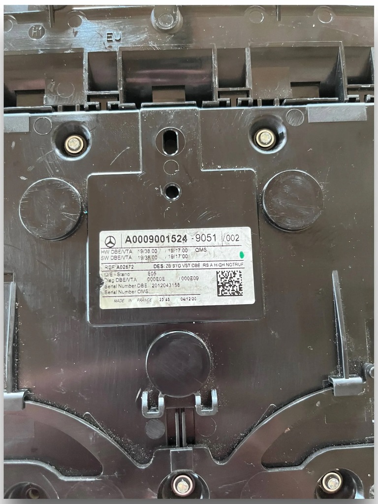 фото №6, Mercedes w247 лампа потолочный 0009001524 #481 $j