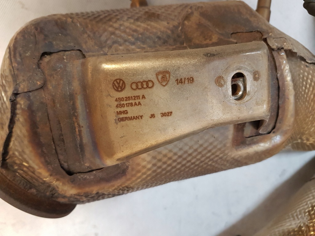 фото №7, Колектор каталізатор лівий audi r8 4s huracan evo 5.2 fsi v10 4s0251211a