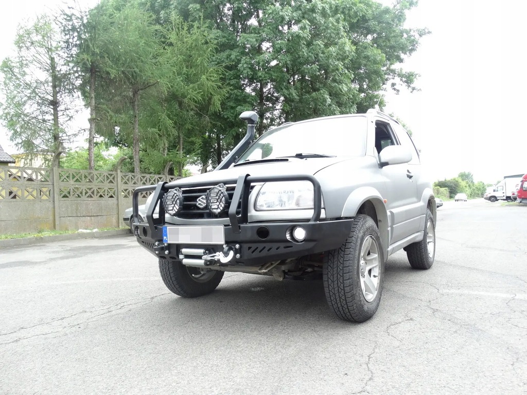 фото №8, Бампер стальной передний с кенгурятник suzuki grand vitara i 1998-2005