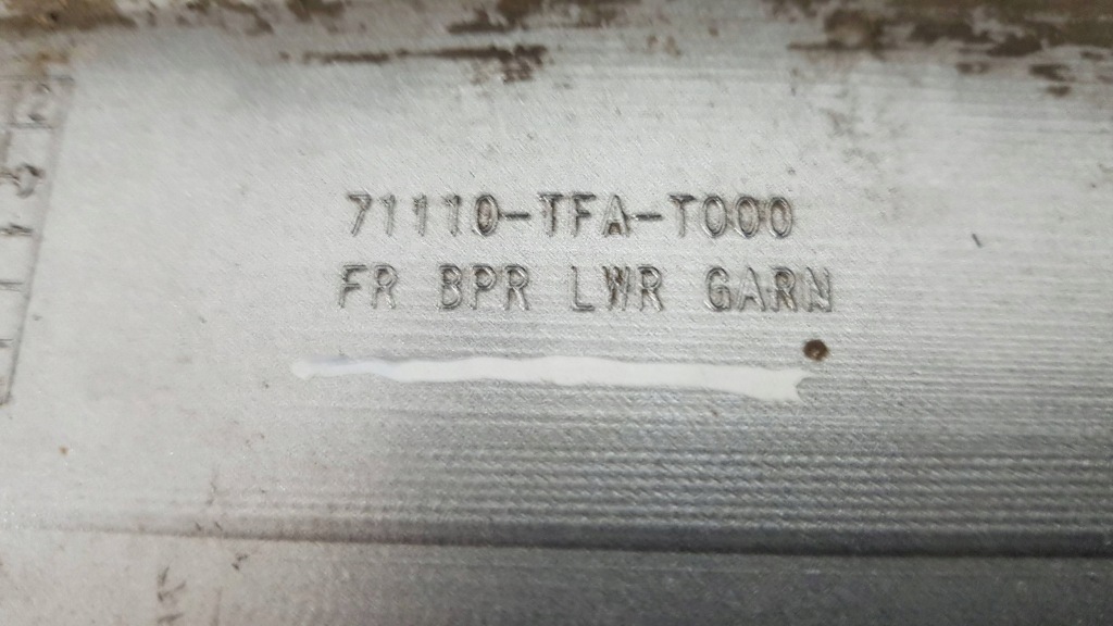 Honda cr-v iv 14-18 рестайлінг  накладка спойлер бампера перед передній Київ