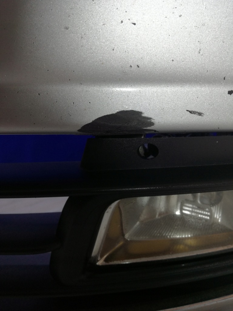 фото №6, Audi a6 c6 lift lx7w бампер решётка радиатора перед передний 08/11 омыватель