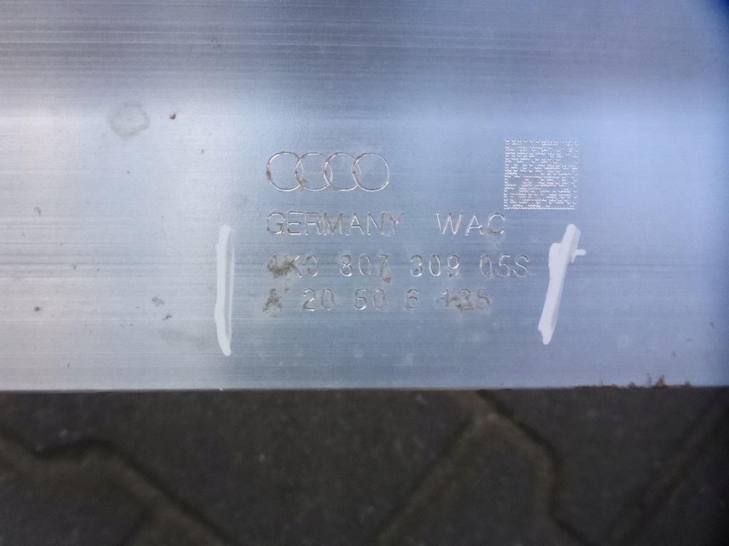 фото №12, Audi a6 c8 4k0807309 балка усилитель бампера задняя задние оригинал