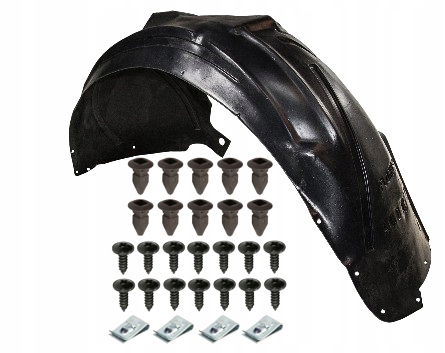 фото №1, Підкрилок підкрилок audi a6 c5 02- перед праве кліпси