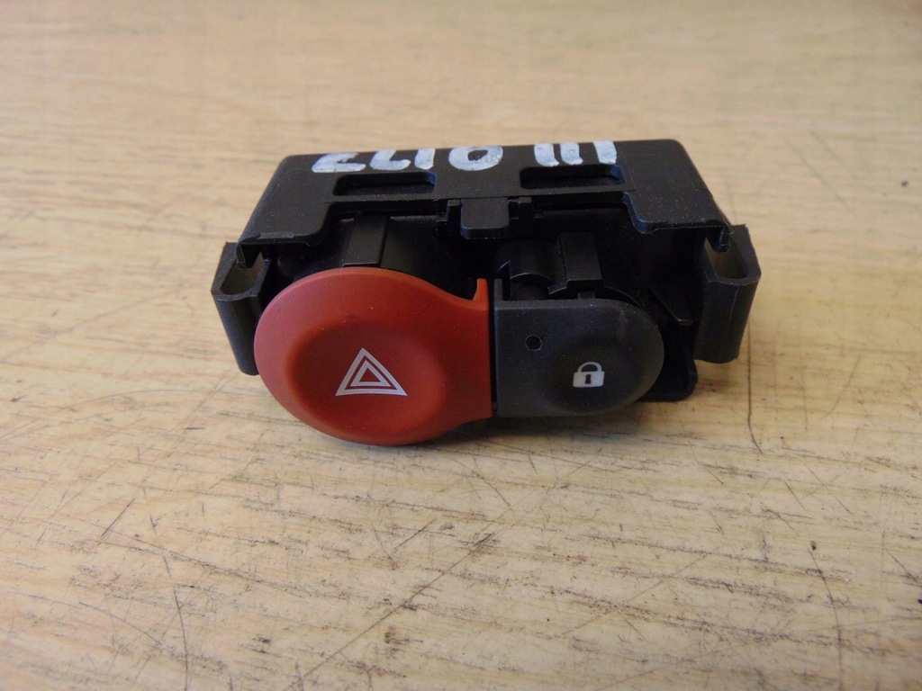 фото №2, Выключатель света аварийных замка renault clio iii