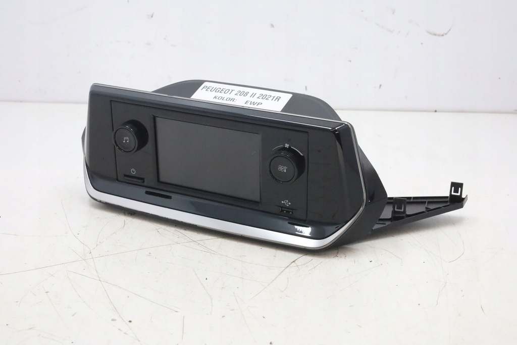 фото №1, Дисплей радио peugeot 208 ii 2021rok 9841863880