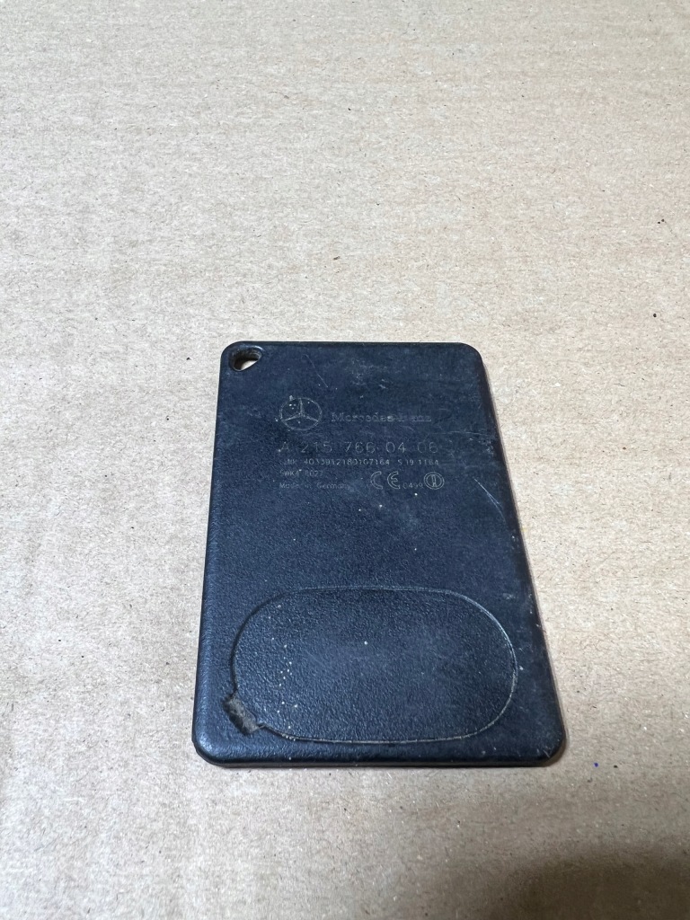 фото №1, Карта keyless mercedes cl w215, w220