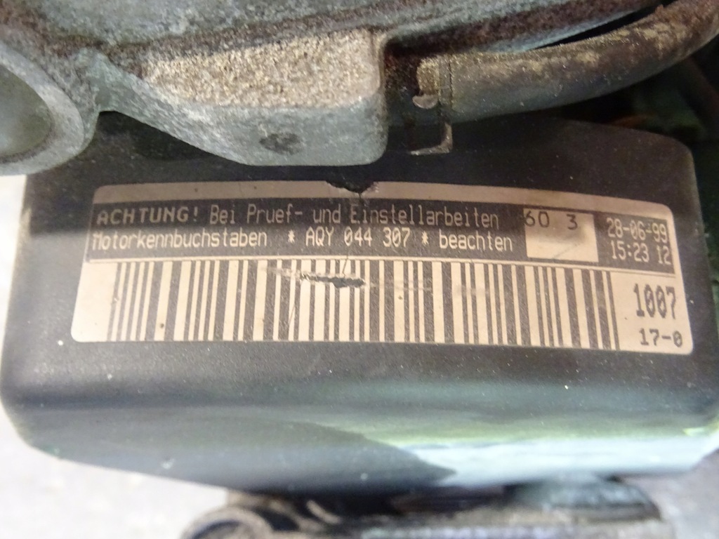 фото №12, Двигатель vw golf iv 4 bora 1j0 2.0 8v 365023 km aqy