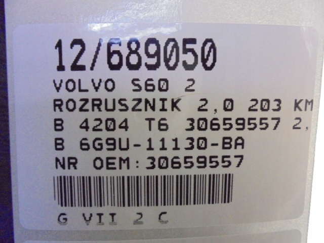 Купити Volvo s60 2 2 стартер 30659557 2,5b 6g9u-11130-ba