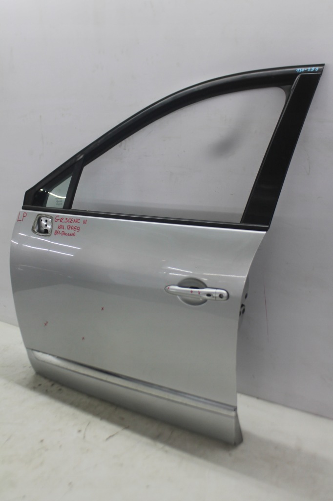 фото №3, Дверь левый перед передние renault grand scenic iii lift kol. ted69 13-16