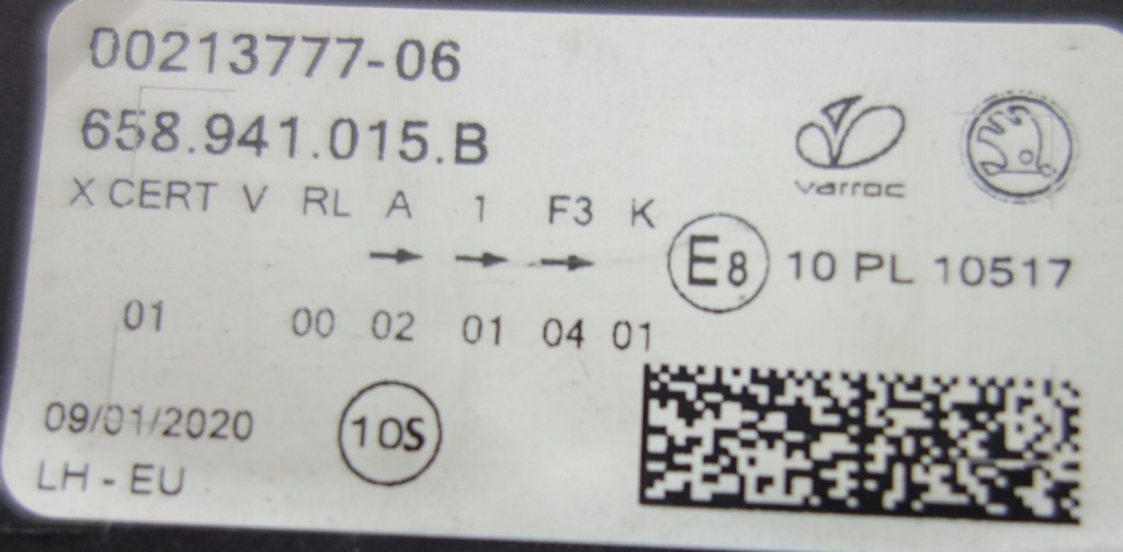 фото №15, Skoda kamiq 2019-2023 full led 658941016b лампы перед передние