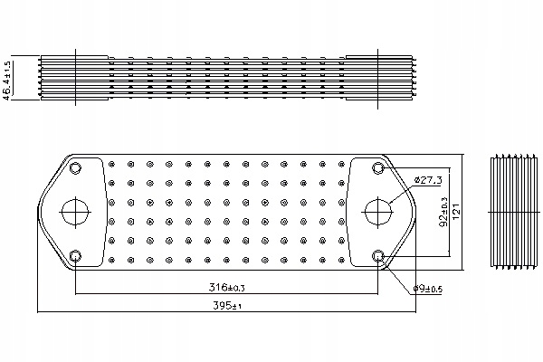 фото №1, Nissens радіатор оливи scania 4 p g r t dc11.01-dt12.14 05.96-