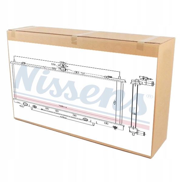 фото №1, Радіатор двигуна wody do mitsubishi grandis 2.4