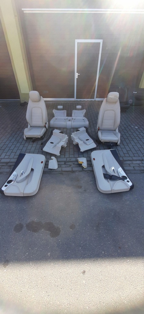 фото №1, Сидіння заднє сидіння оббивка обшивки салон шкіра coupe mercedes w205