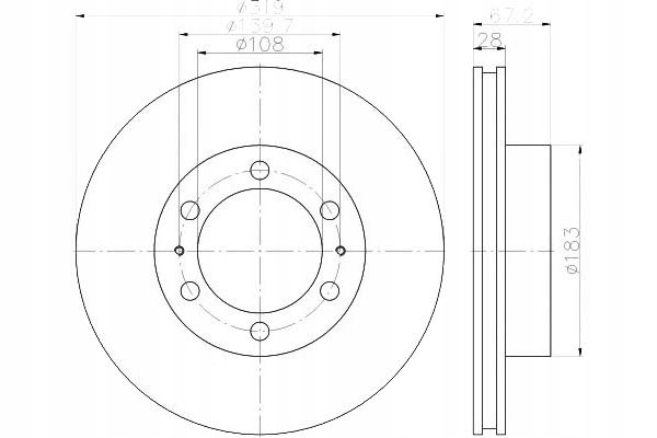 фото №1, Textar тормозные диски тормозные 2szt. toyota 4 runner fj c