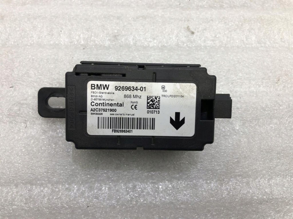 фото №1, Модуль блок управления сигнализация bmw f30 f31 9269634