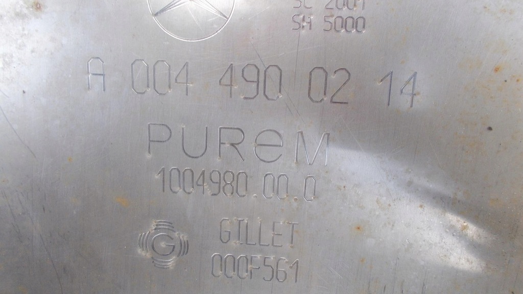 фото №8, Гасник каталізатор mercedes actros mp2 euro-4