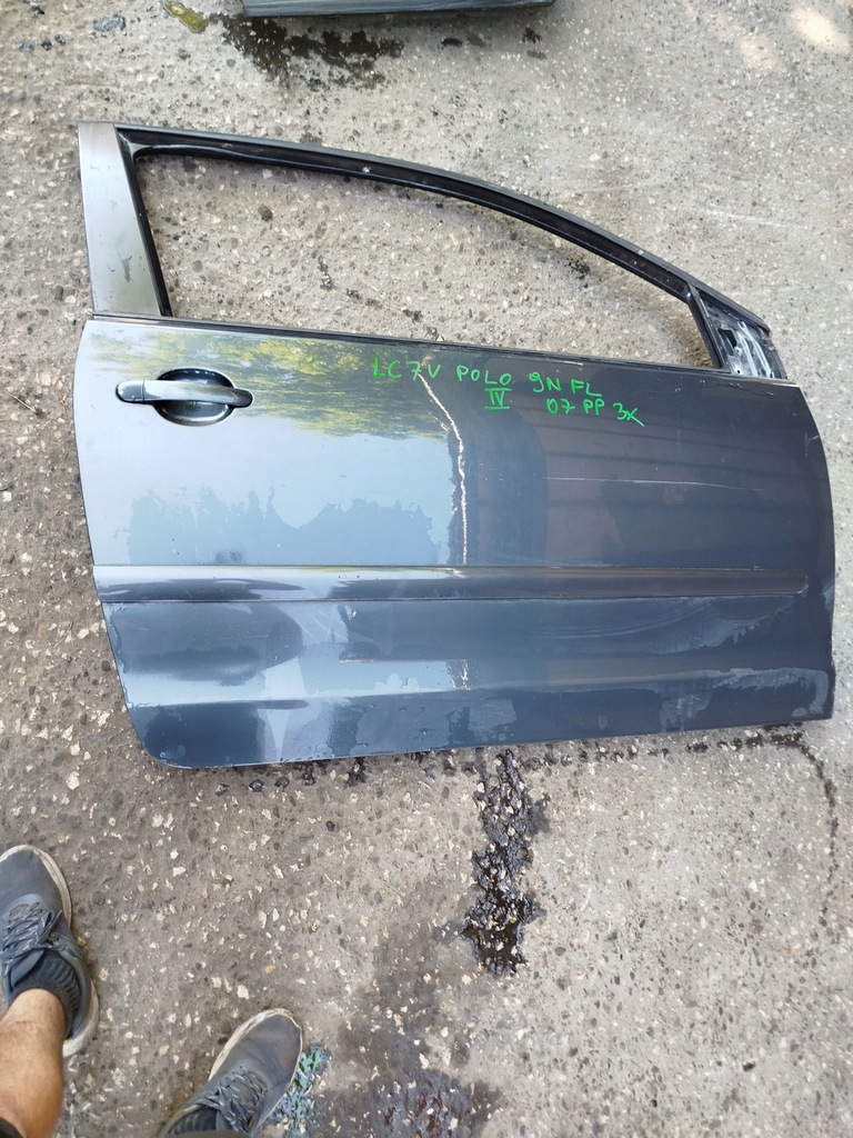 фото №1, Дверь правый перед vw polo 4 fl 9n lc7v