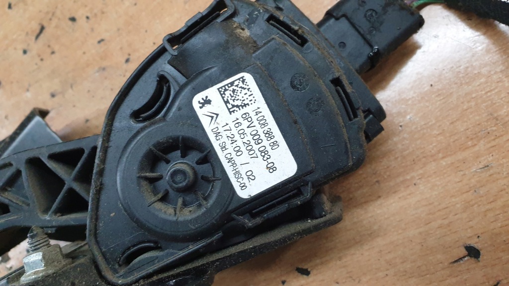 фото №3, Jumpy scudo expert ii педаль потенциометр газа