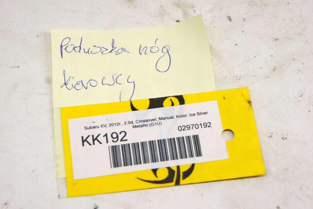 фото №6, Kk192 subaru xv i ^ подушка безопасности подушка коленная