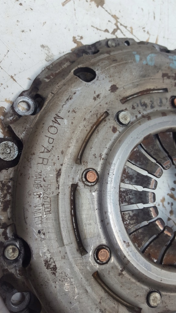 фото №3, Зчеплення маховик з двома масами притиск диск fiat 500x doblo jeep renegade 1.6 дизель