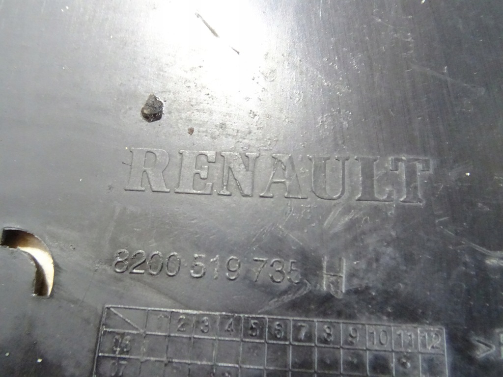 фото №9, Renault kangoo ii 2008- защита двигателя pod двигатель 8200519735h