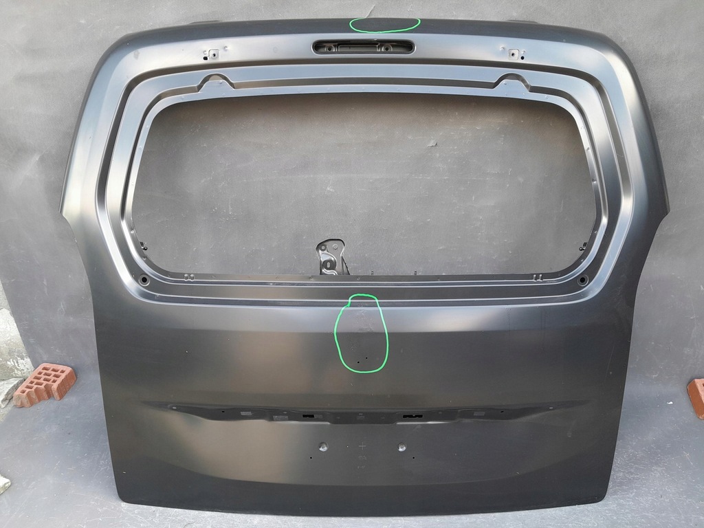 фото №1, Citroen berlingo iv 18- крышка багажника задняя задняя oryg