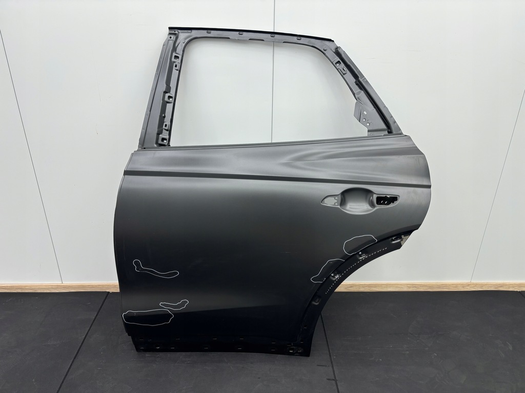 фото №1, Genesis gv70 2020r-- дверь левая задние задняя